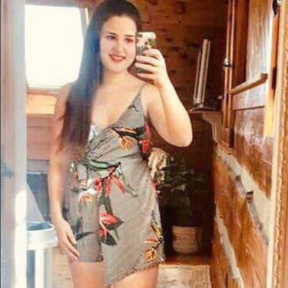 Asymmetrical romper from Showpo